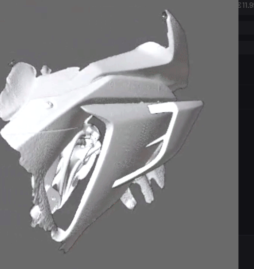 Winglet / Aileron Suzuki gsxr 1000 2009 k9 V3