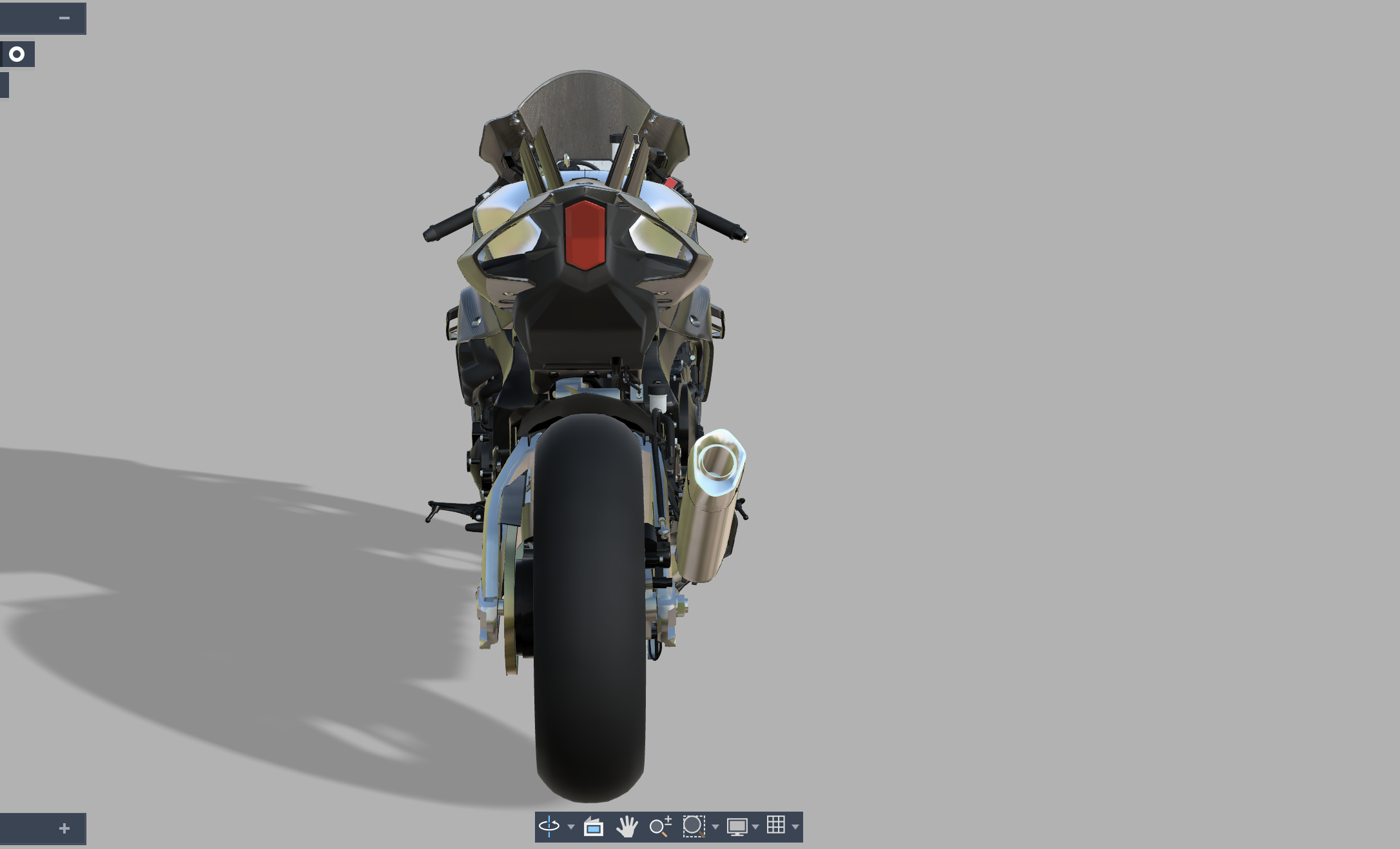 Winglet / Aileron Capot de selle Yamaha R1 R1M 2020-2024