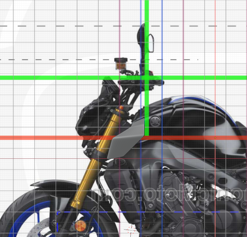 Winglet / Aileron V5 Yamaha MT-09 2024-2025