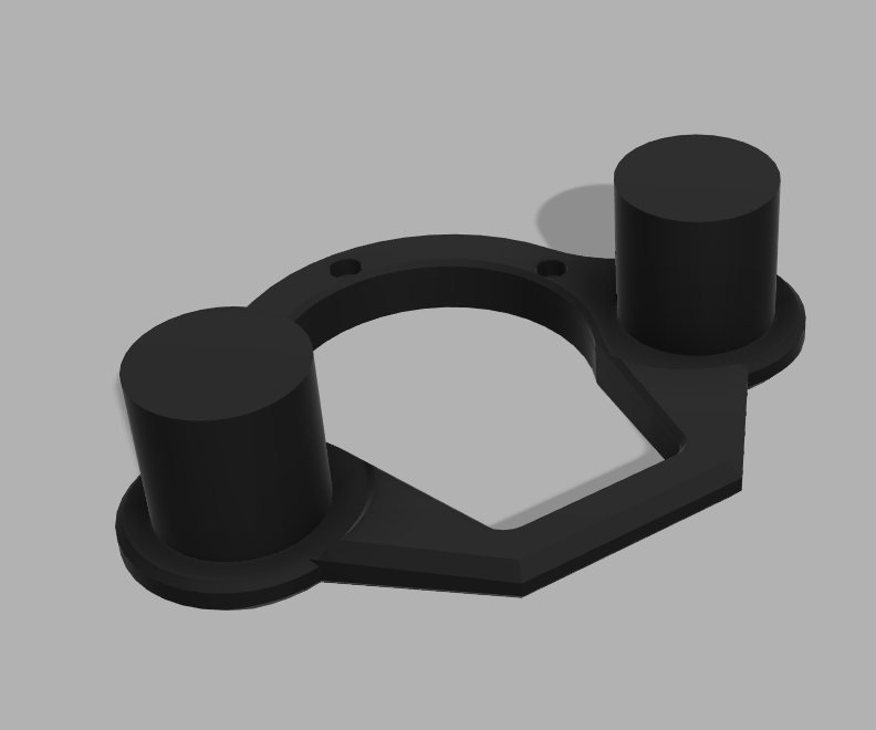 Poignée de Réservoir Passager – Support Demi-Guidons Confort