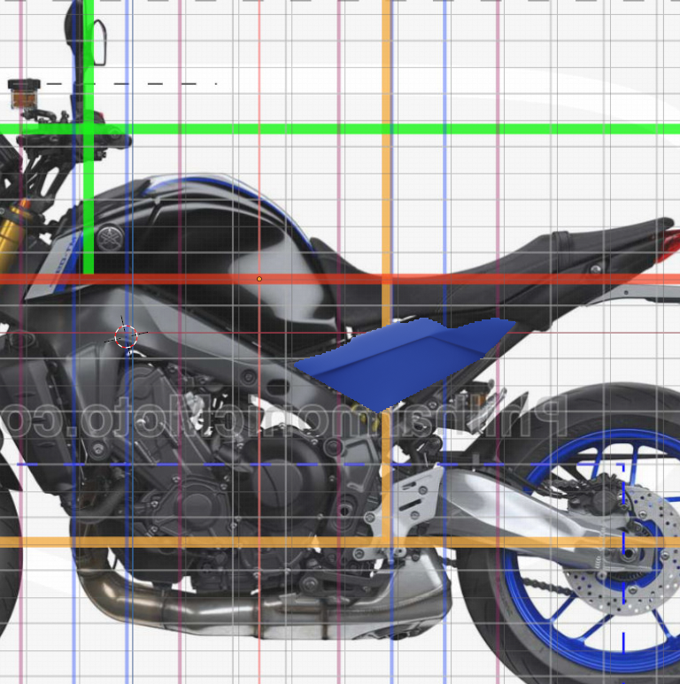 Cache Latéral Yamaha MT-09 2024-2025– 