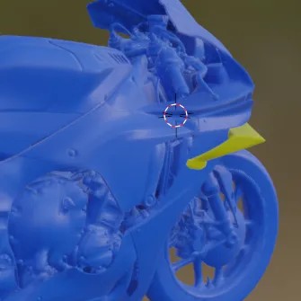 Winglet / Aileron Yamaha R1 / R1M V2 (2020-2024)