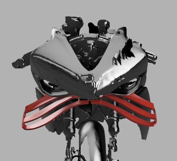 Winglet / Aileron Yamaha R1 2007-2008