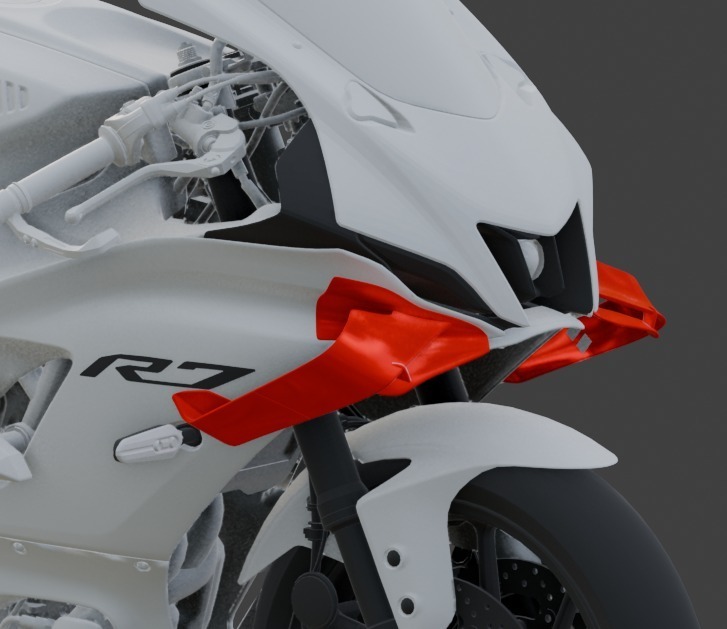 Winglet / Aileron Yamaha R7 V2 2021-2025