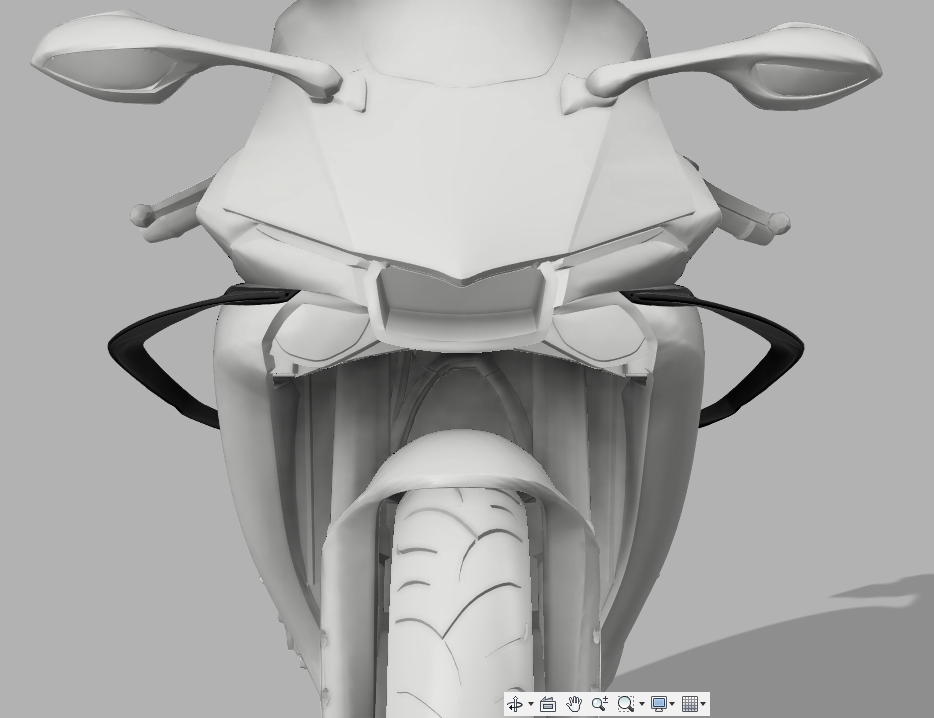 Winglet / Aileron Yamaha R1 2015-2019 Moto GP 2019