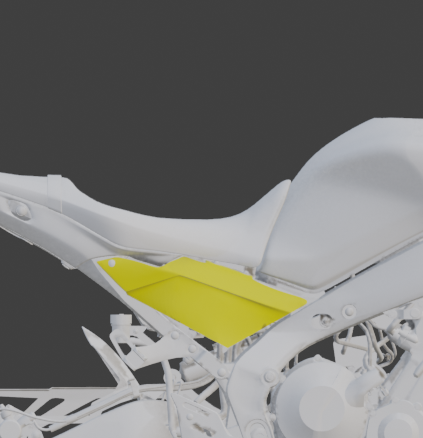 Cache Latéral Yamaha MT-09 2024-2025– 