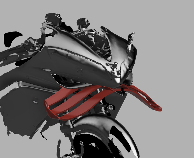 Winglet / Aileron Yamaha R1 2007-2008