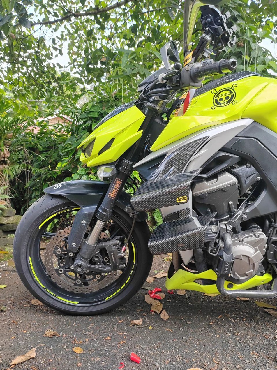 Winglet / Aileron Kawasaki Z1000 2014-2020