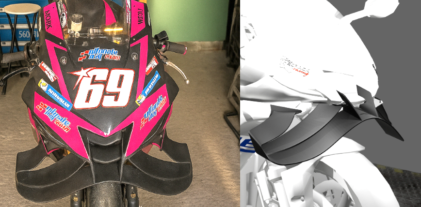 Winglet / Aileron Yamaha R6 2020-2024