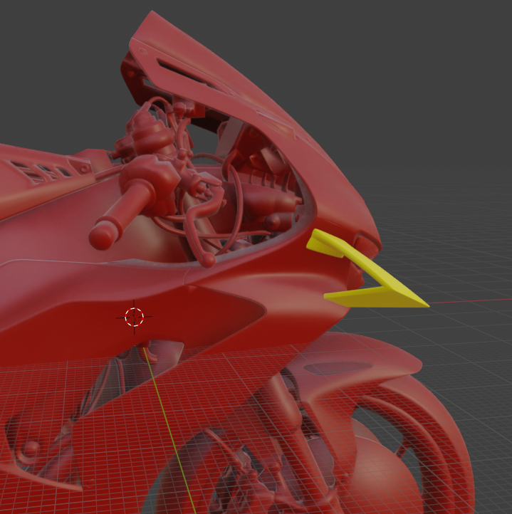 Winglet / Aileron Honda CBR1000R 2020-2023