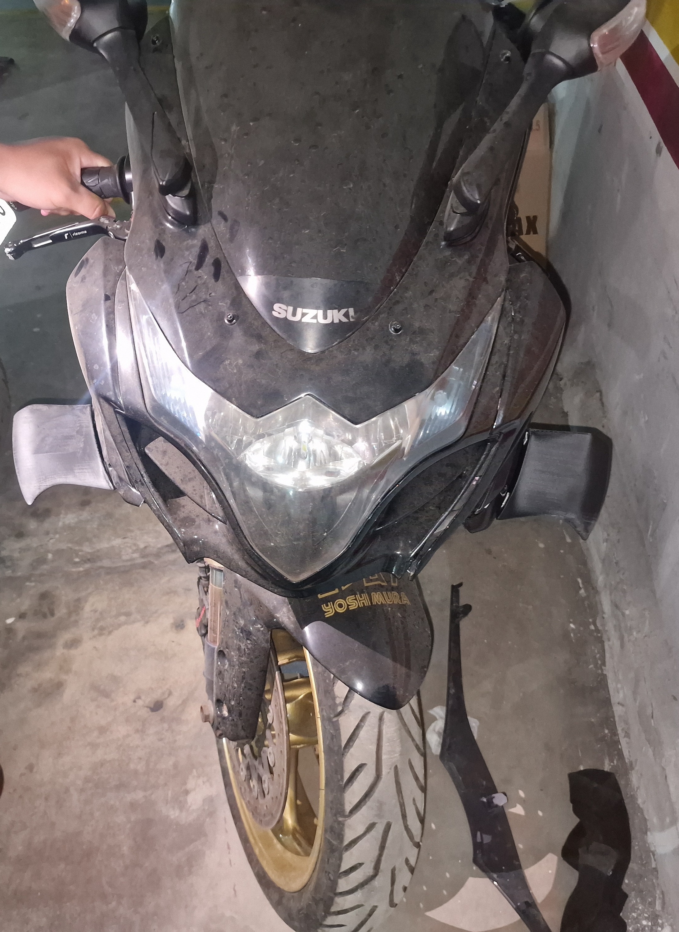 Winglet / Aileron Suzuki gsxr 1000 2009 k9