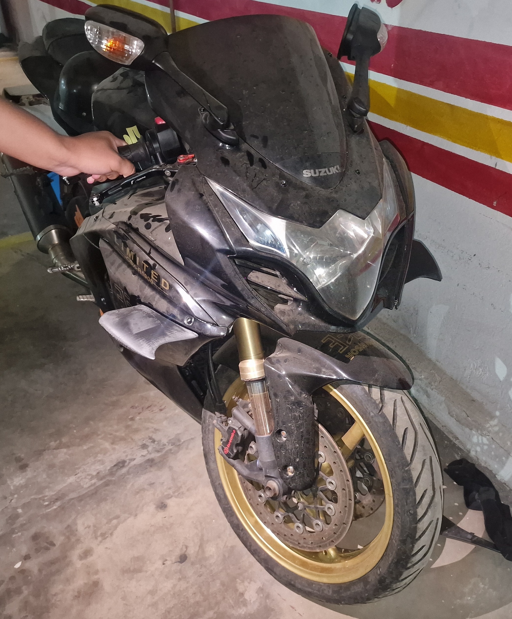 Winglet / Aileron Suzuki gsxr 1000 2009 k9