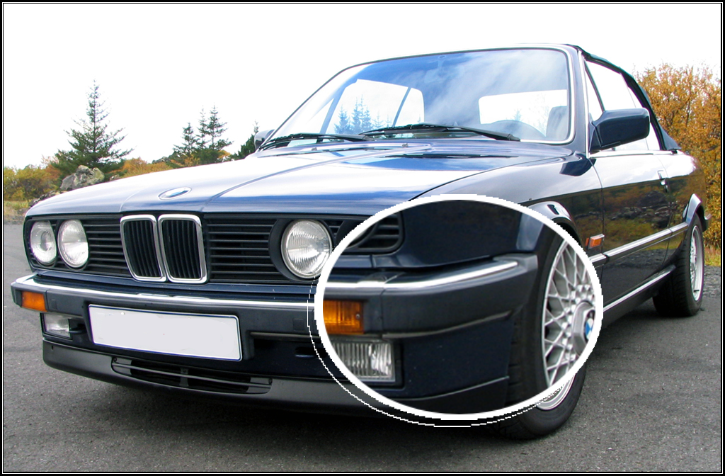 Angle de Pare-choc Avant BMW E30 – Édition 325