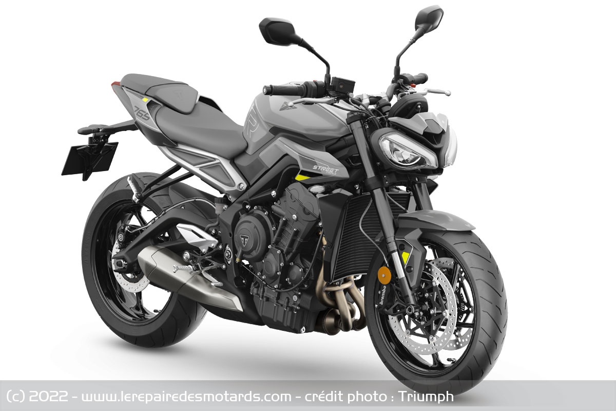 personnalisation Winglet latéral Triumph Street Triple 765 2022 