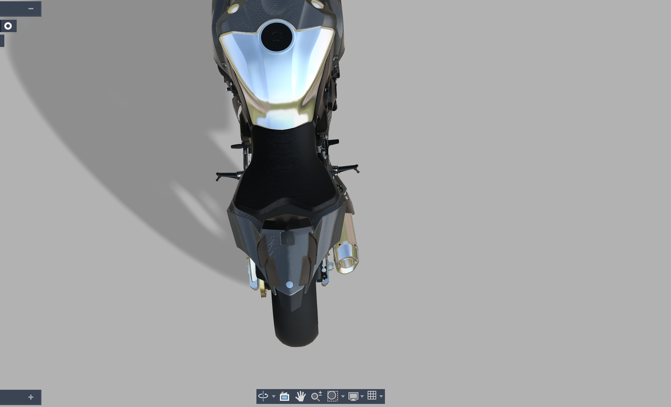 Winglet / Aileron Capot de selle Yamaha R1 R1M 2020-2024