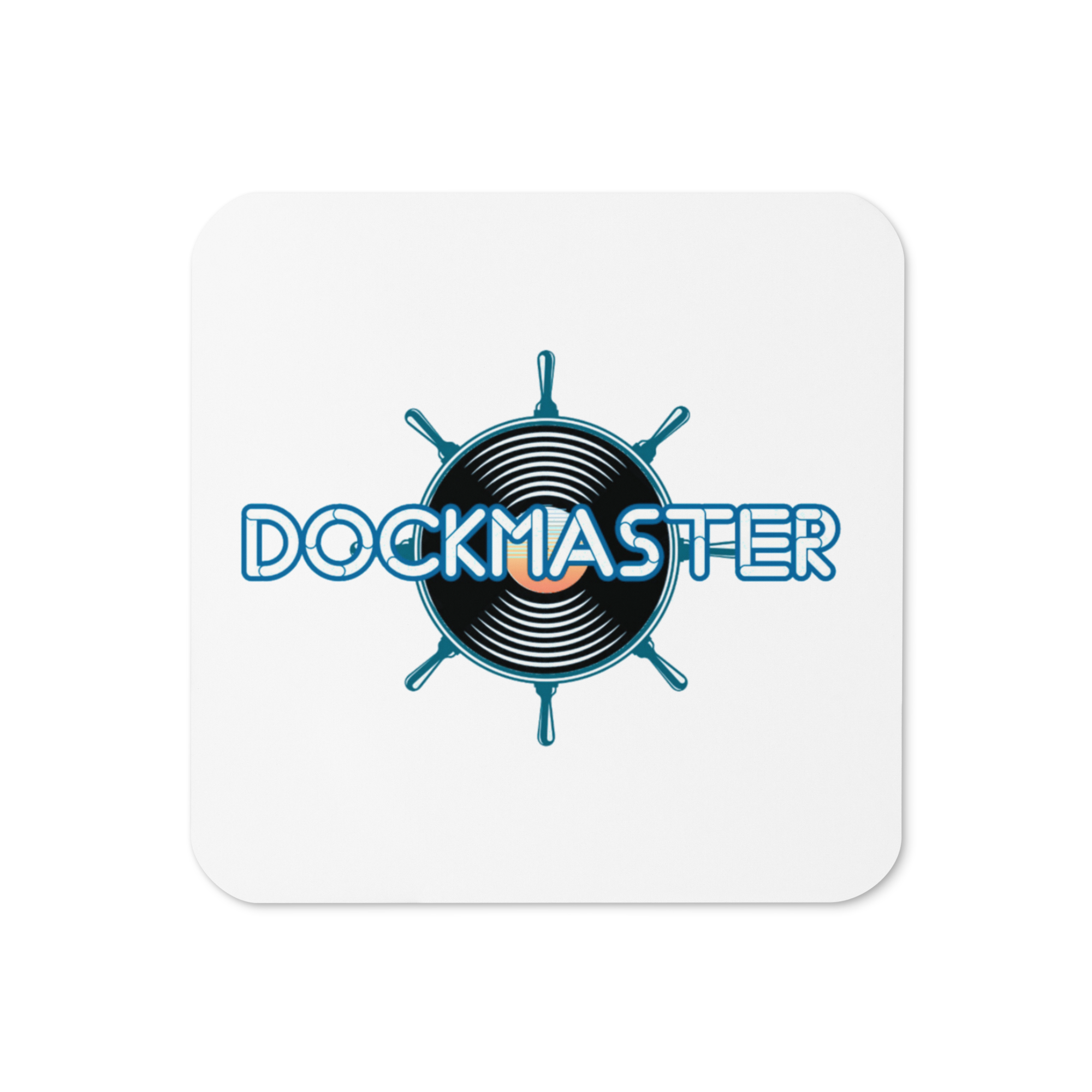 Dockmaster Coaster (Cork-Back)