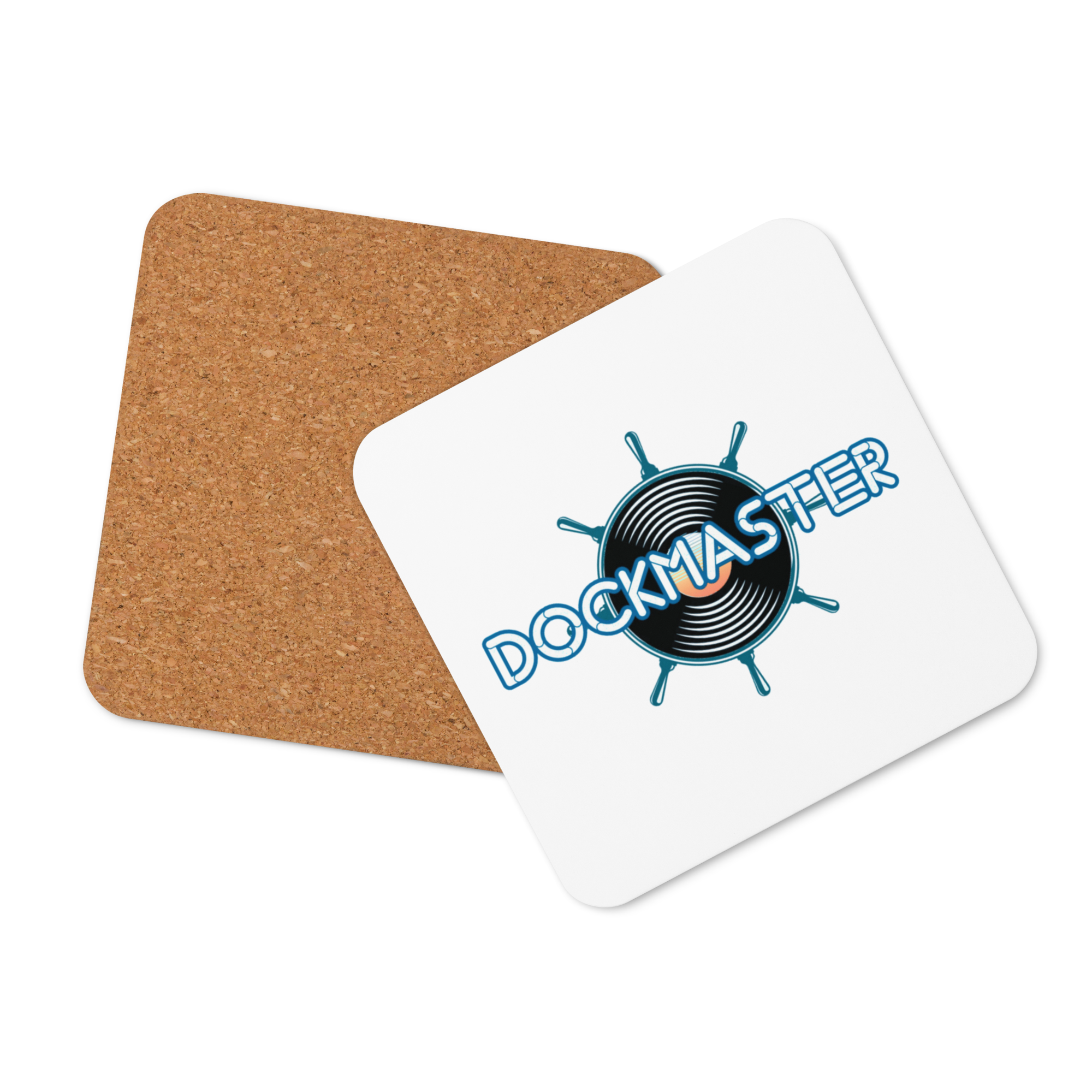 Dockmaster Coaster (Cork-Back)