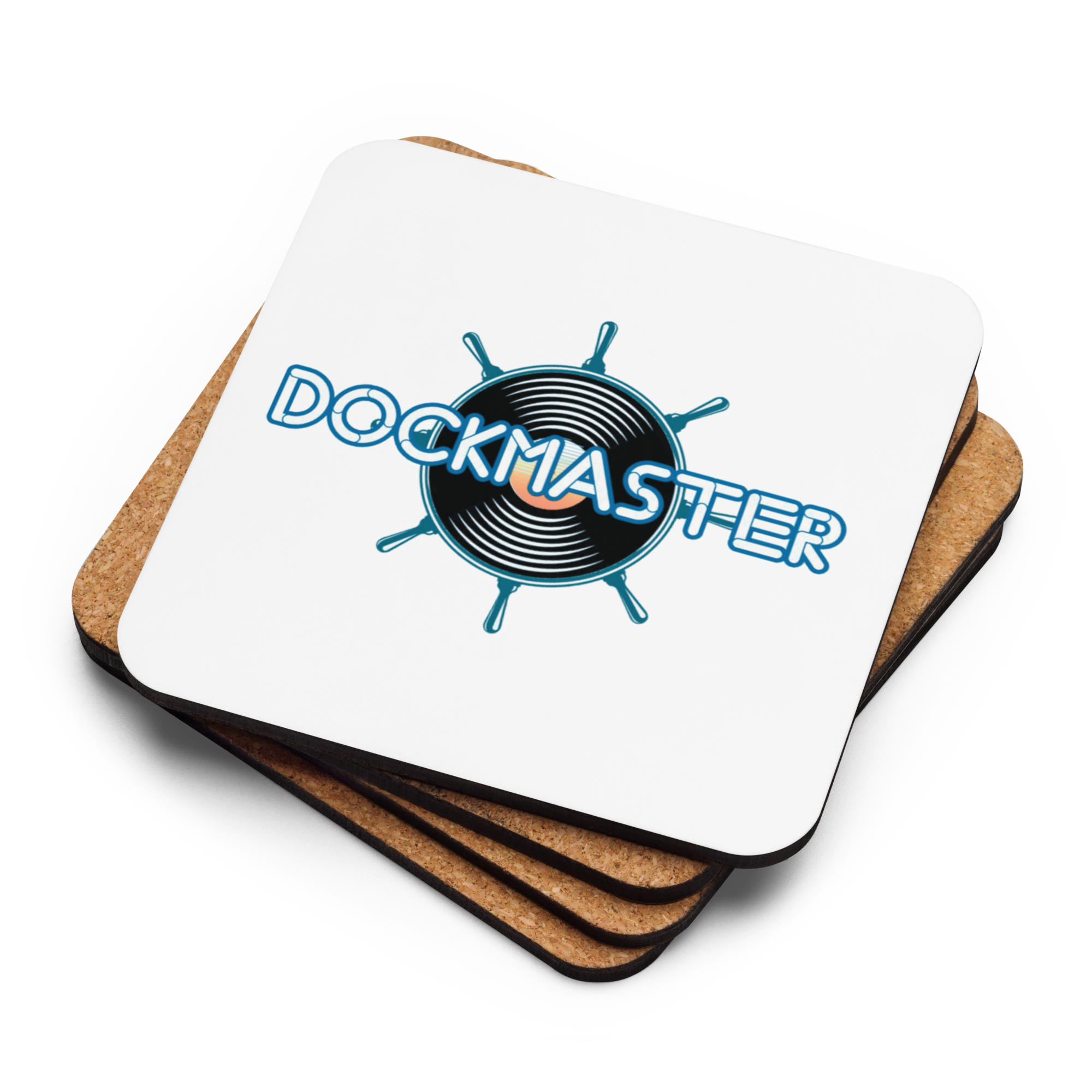 Dockmaster Coaster (Cork-Back)