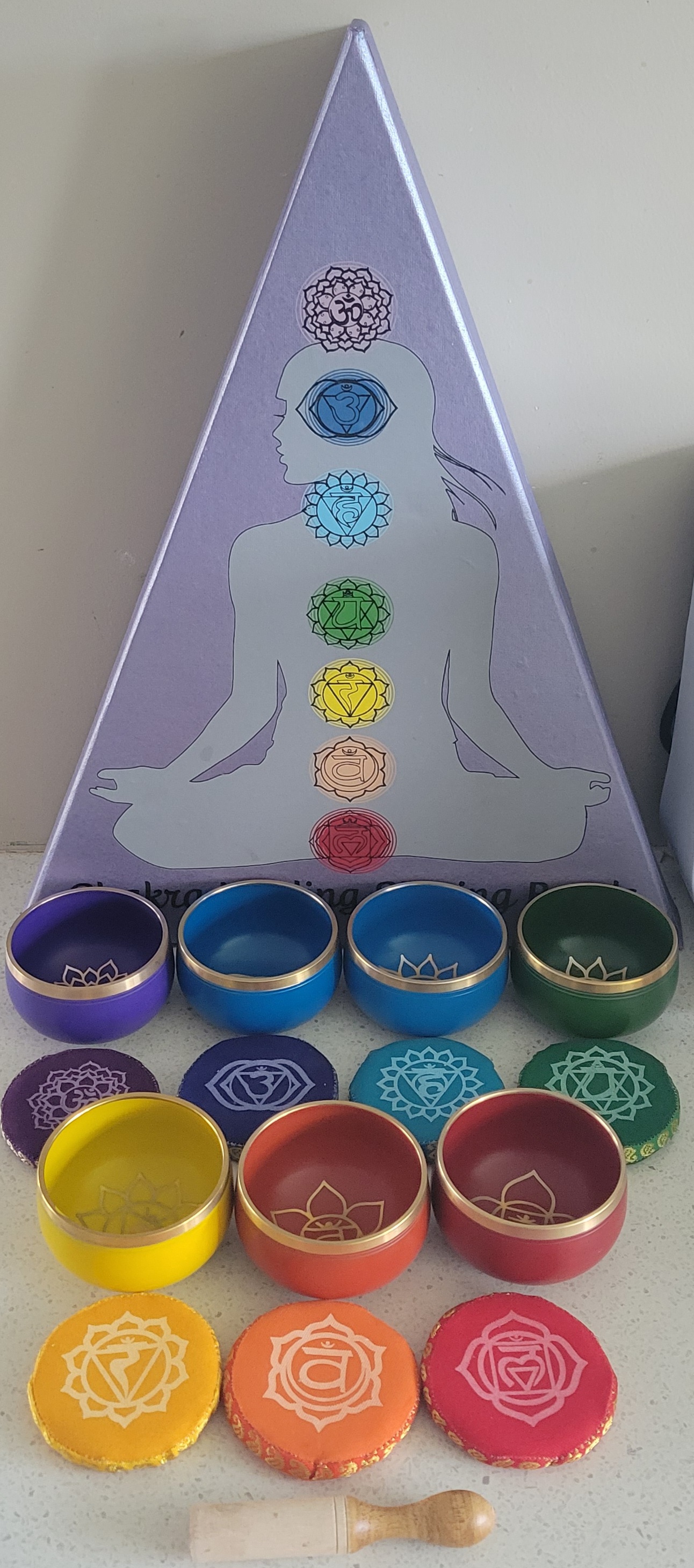 Chakra Singing Bowl Set