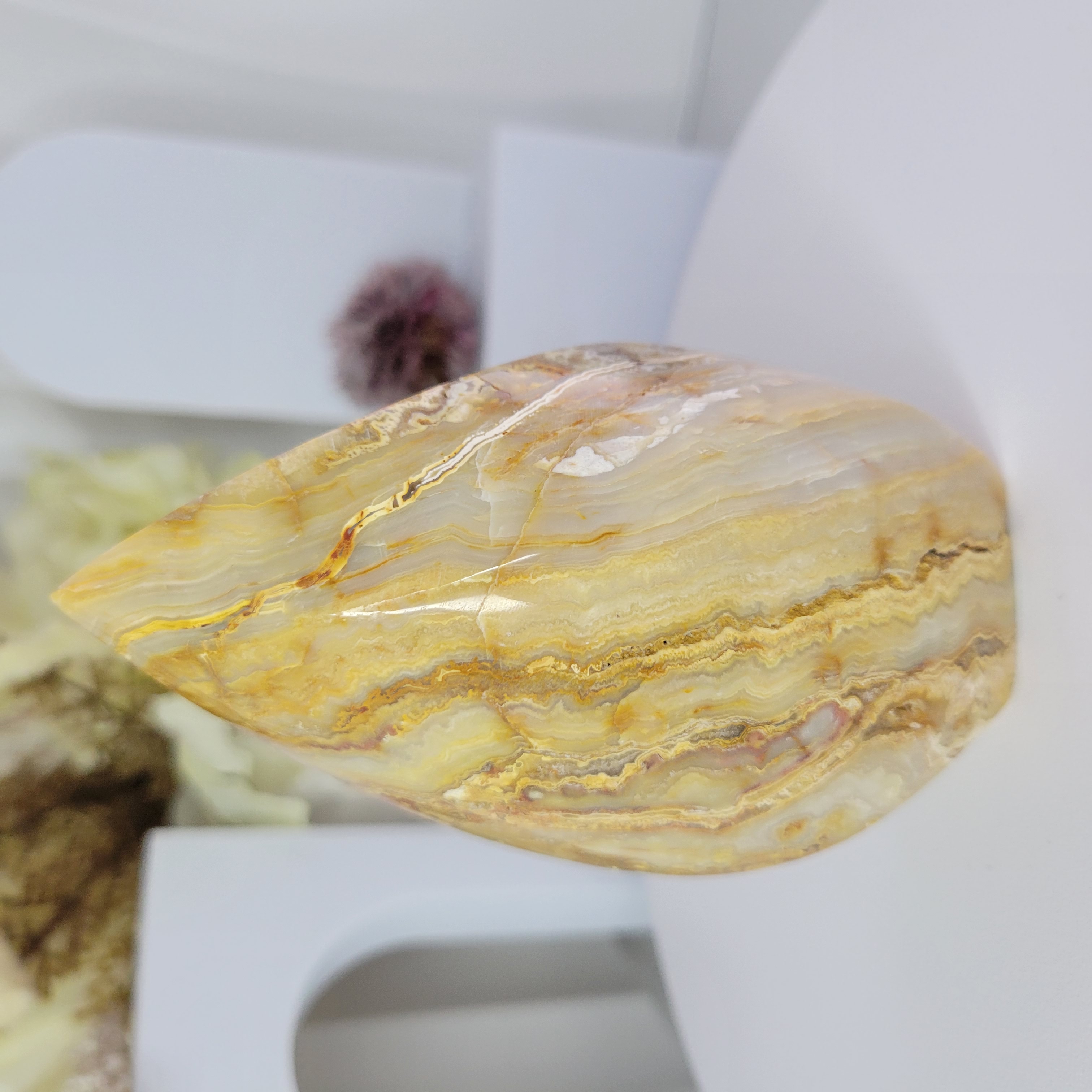 Crazy lace agate flame