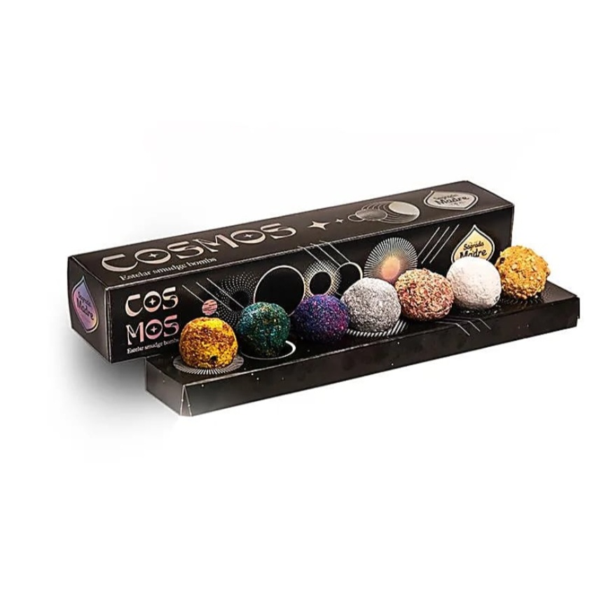 Cosmos Smudge Bombs – Planetary Incense Set (Box of 7)