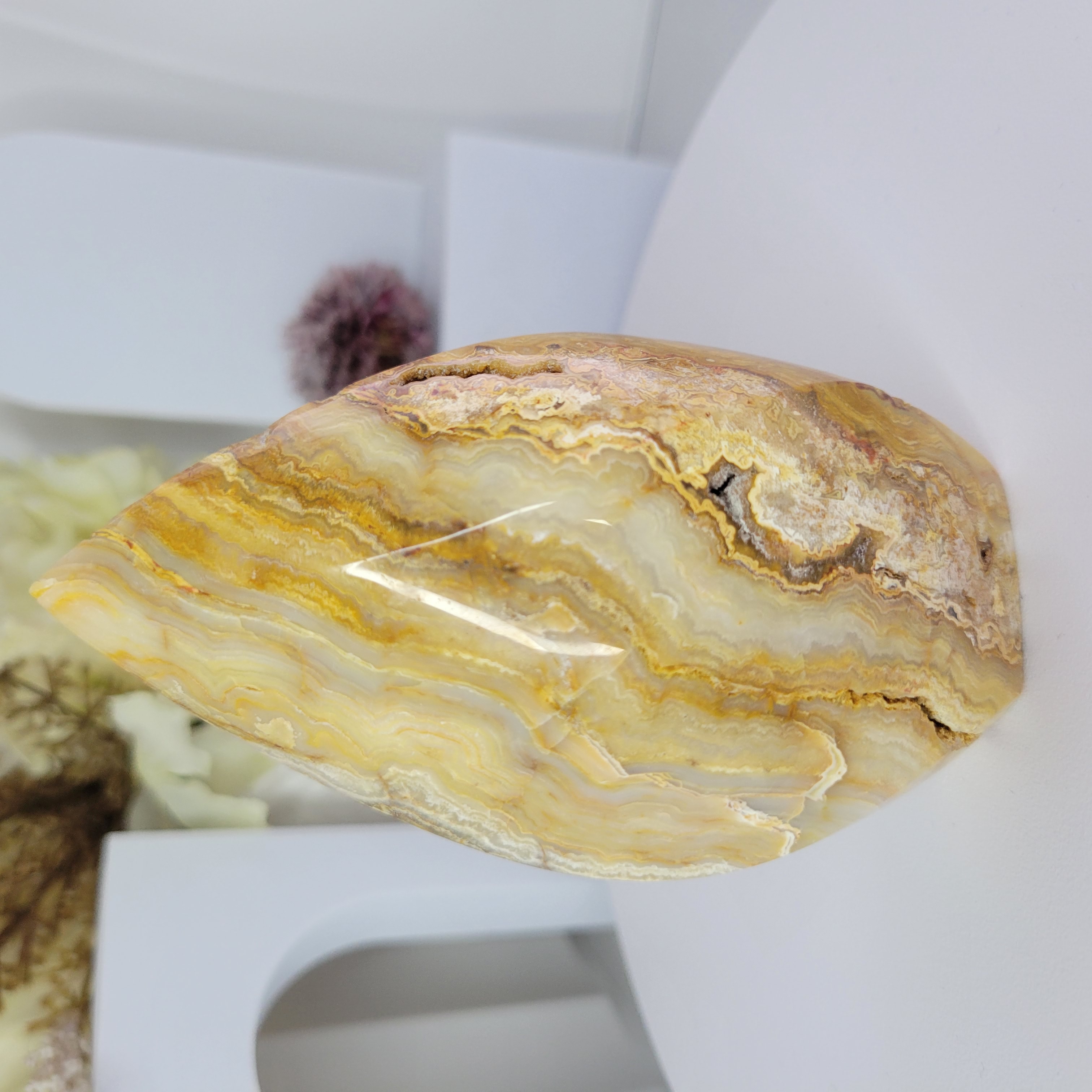 Crazy lace agate flame