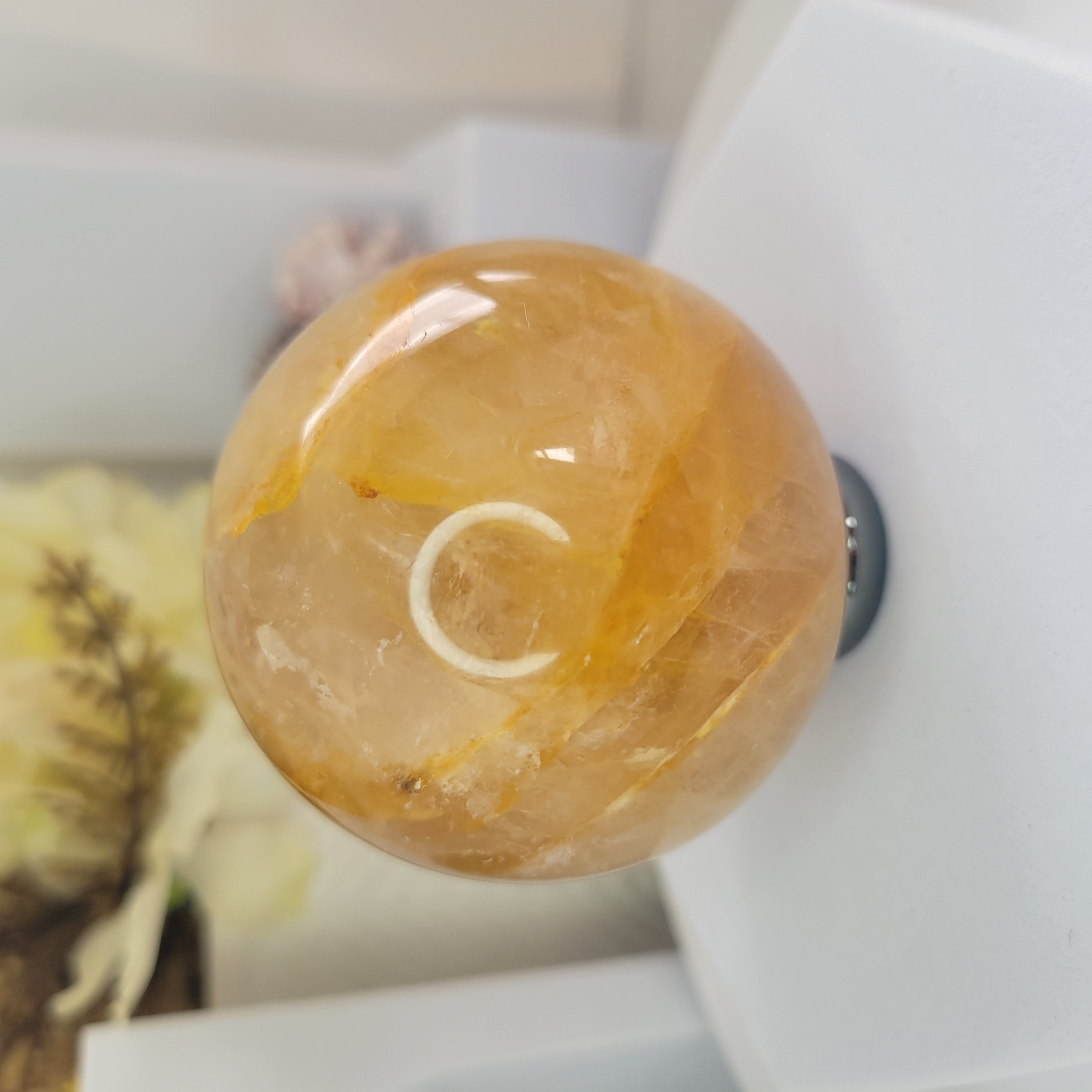 6.5cm Golden Healer Sphere 