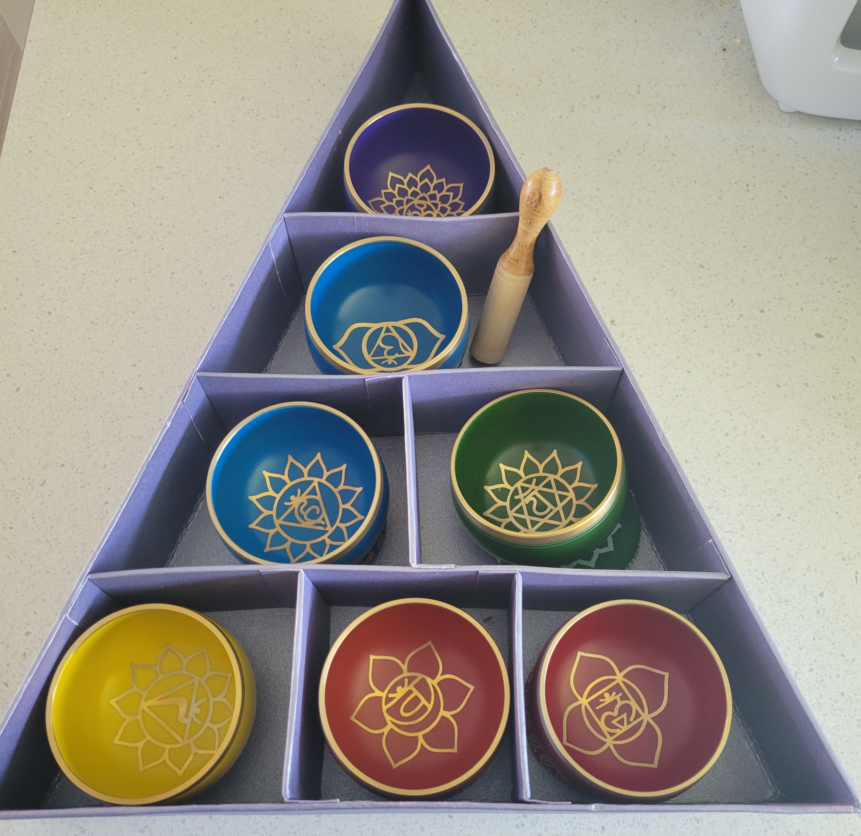 Chakra Singing Bowl Set
