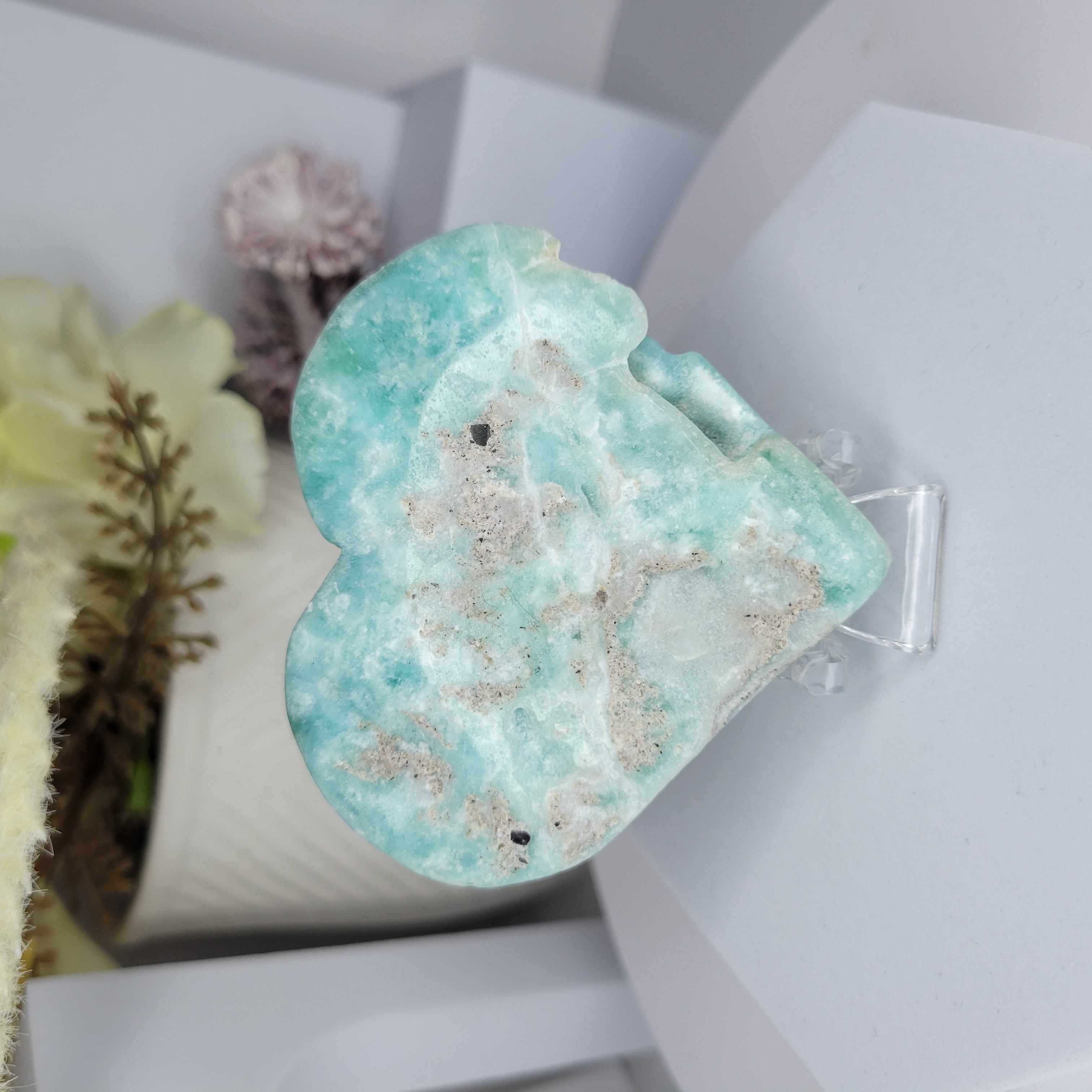Hemimorphite Heart
