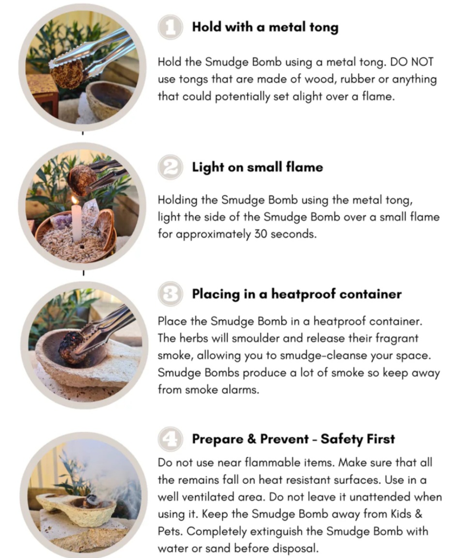 Cosmos Smudge Bombs – Planetary Incense Set (Box of 7)