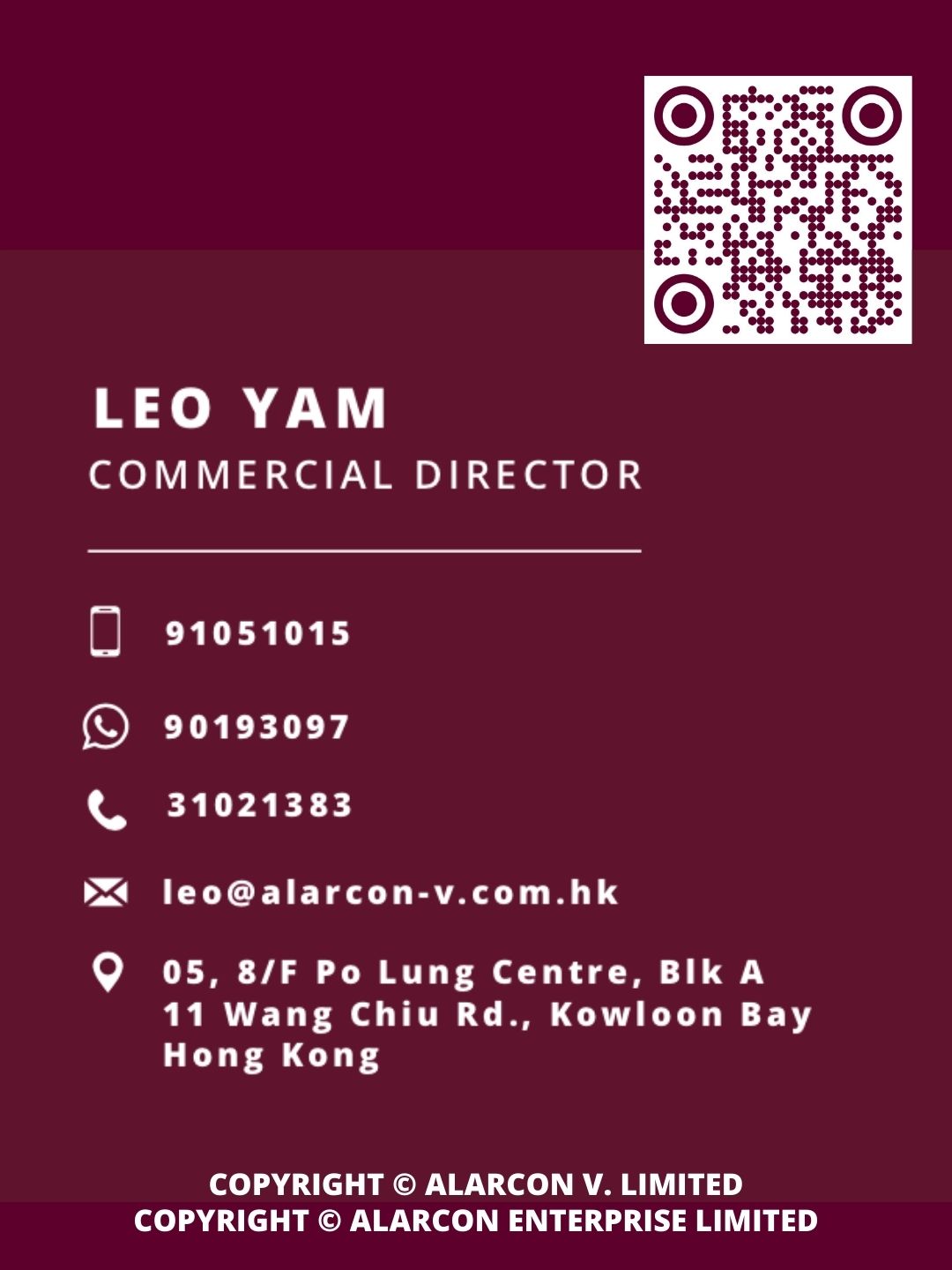 Leo Yam｜ALARCON 