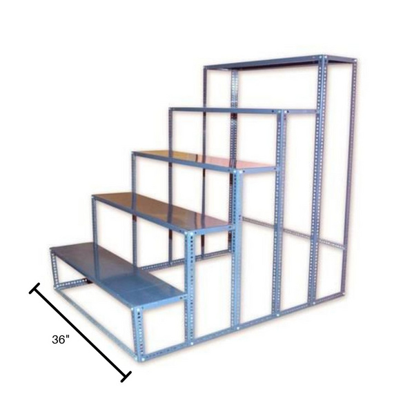 🪔 5 Step Gollu Rack – Durable Steel (24 Gauge | 0.6mm/1.4mm) – Free Delivery & Fitting in Chennai