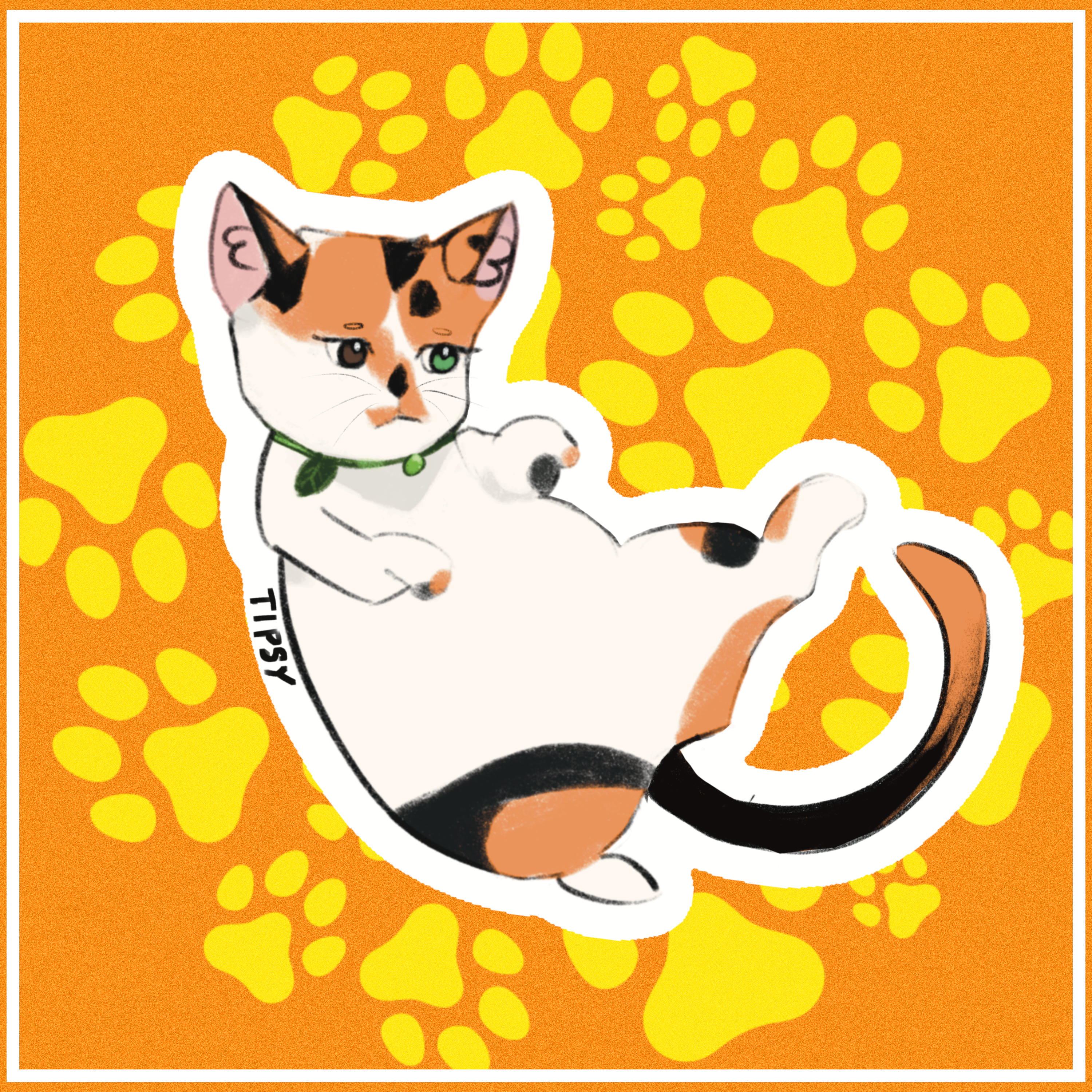Tipsy Sticker