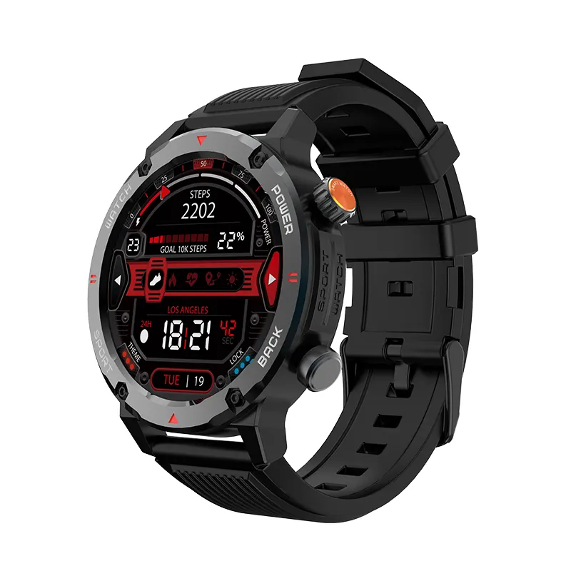 Smartwatch with AMOLED Display and 1000nits Brightness