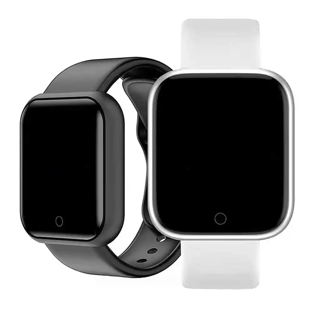 Sporty Touchscreen Smartwatch with Health Monitor