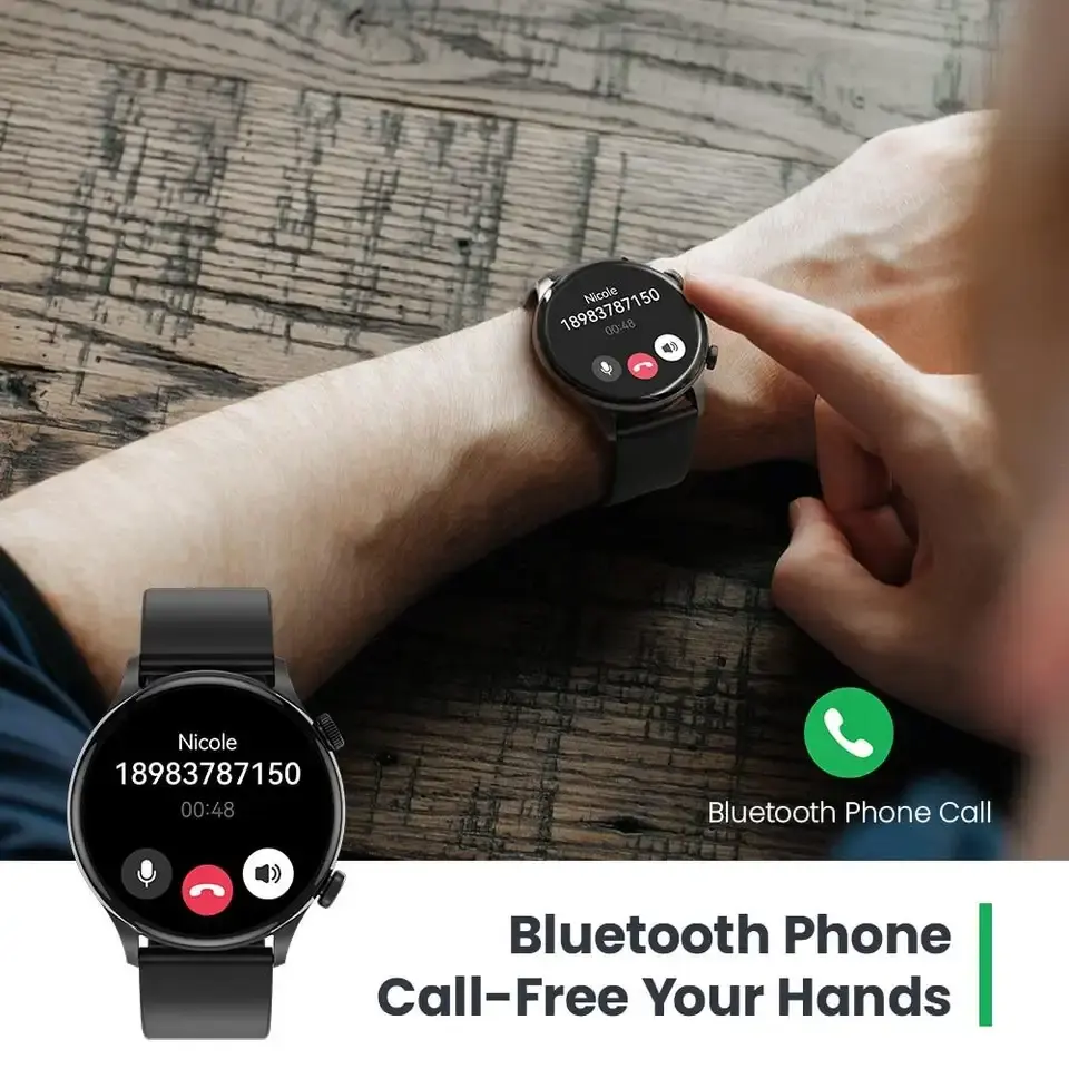 Smartwatch with GPS and Health Monitor