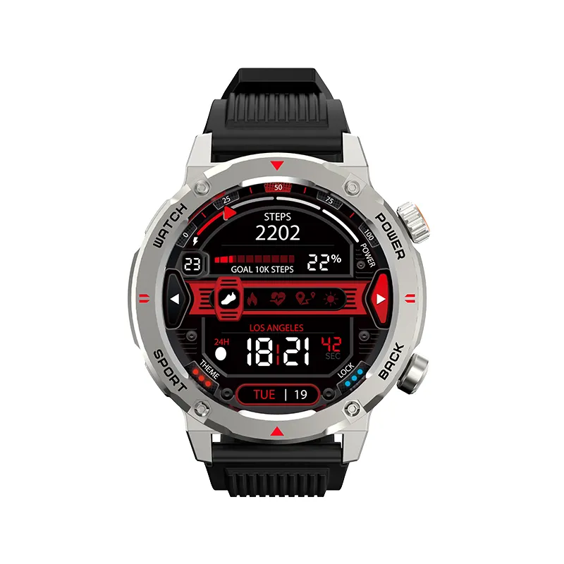 Smartwatch with AMOLED Display and 1000nits Brightness