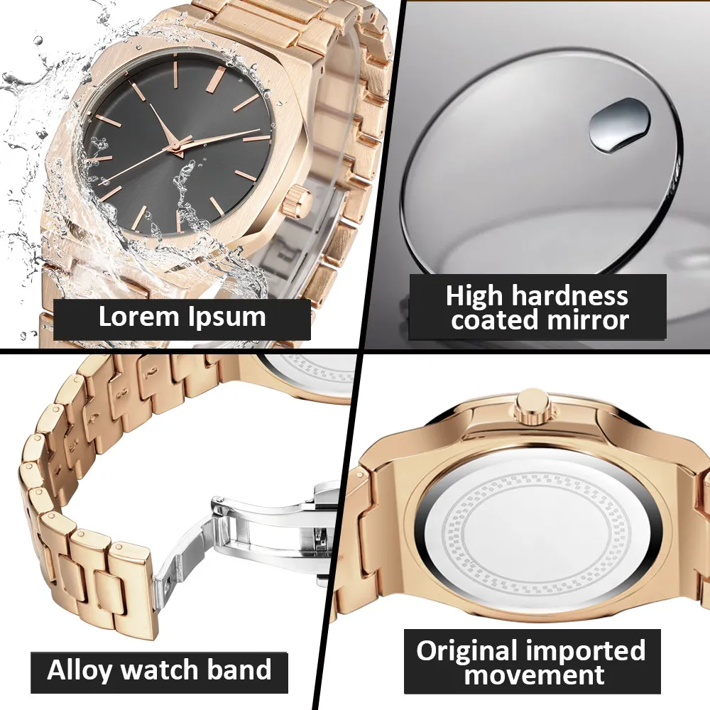 Luxury Stainless Steel Men's Watch