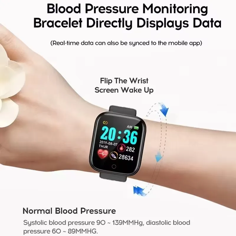 Sporty Touchscreen Smartwatch with Health Monitor