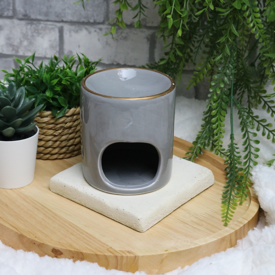 Brûleur à fondants - Gris et or