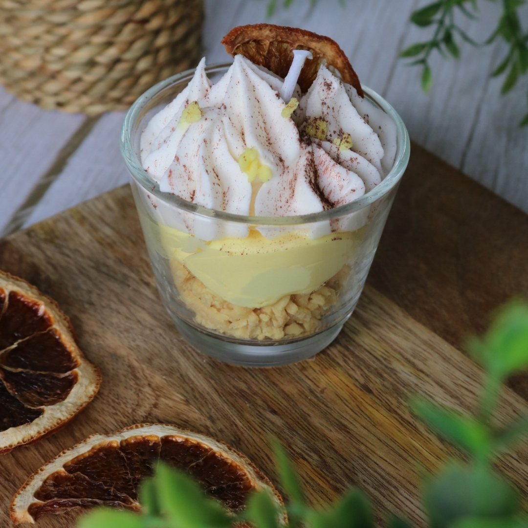 Bougie Gourmande - Citron meringué S