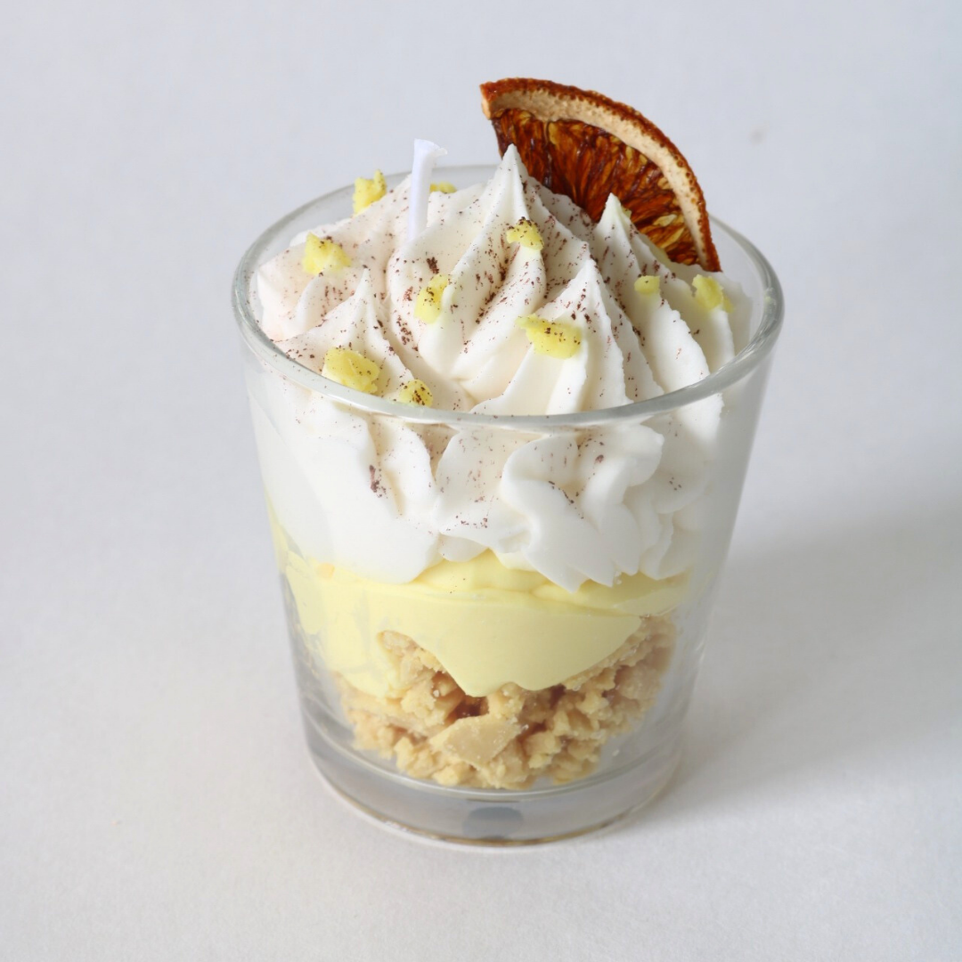 Bougie Gourmande - Citron meringué M