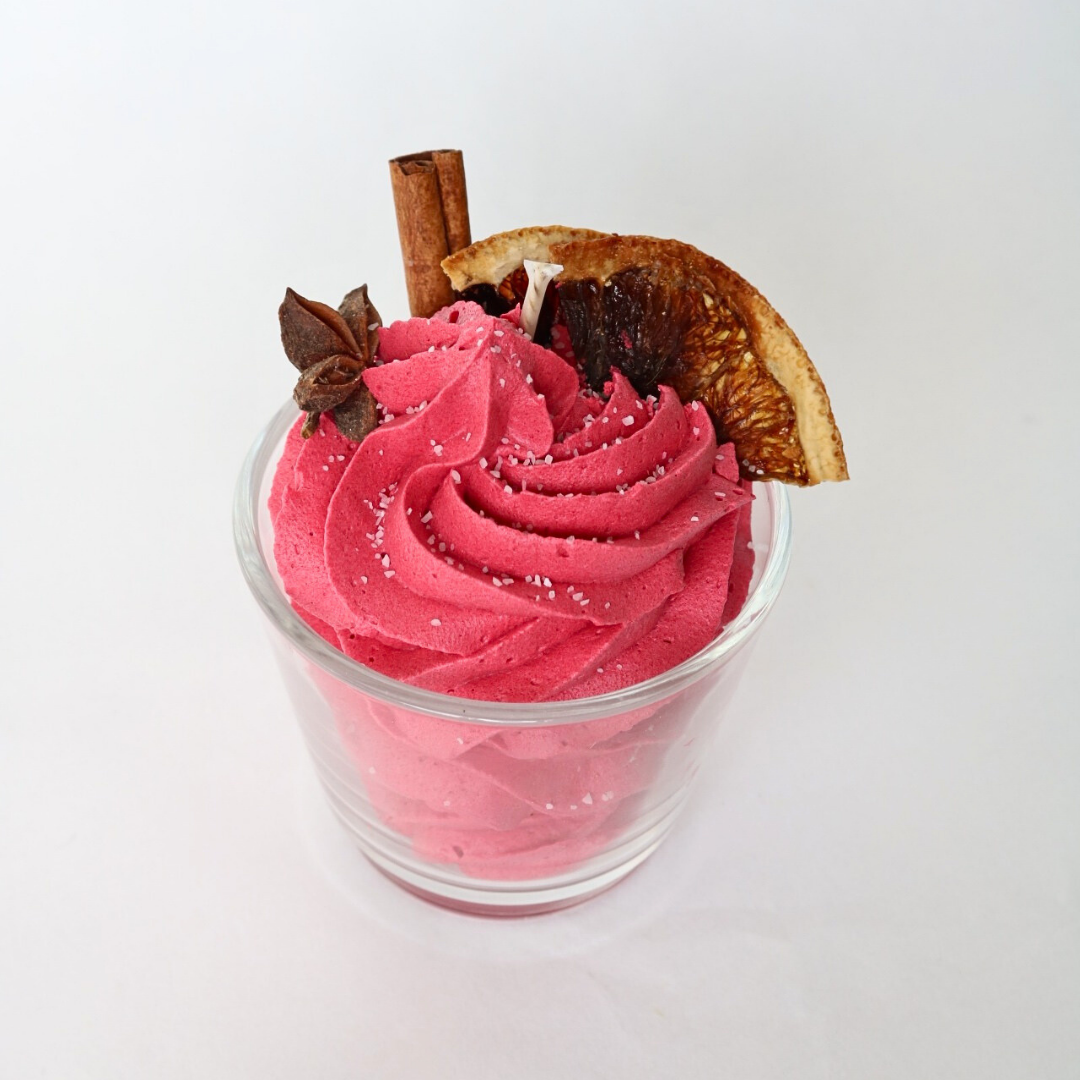 Bougie Gourmande - Vin chaud