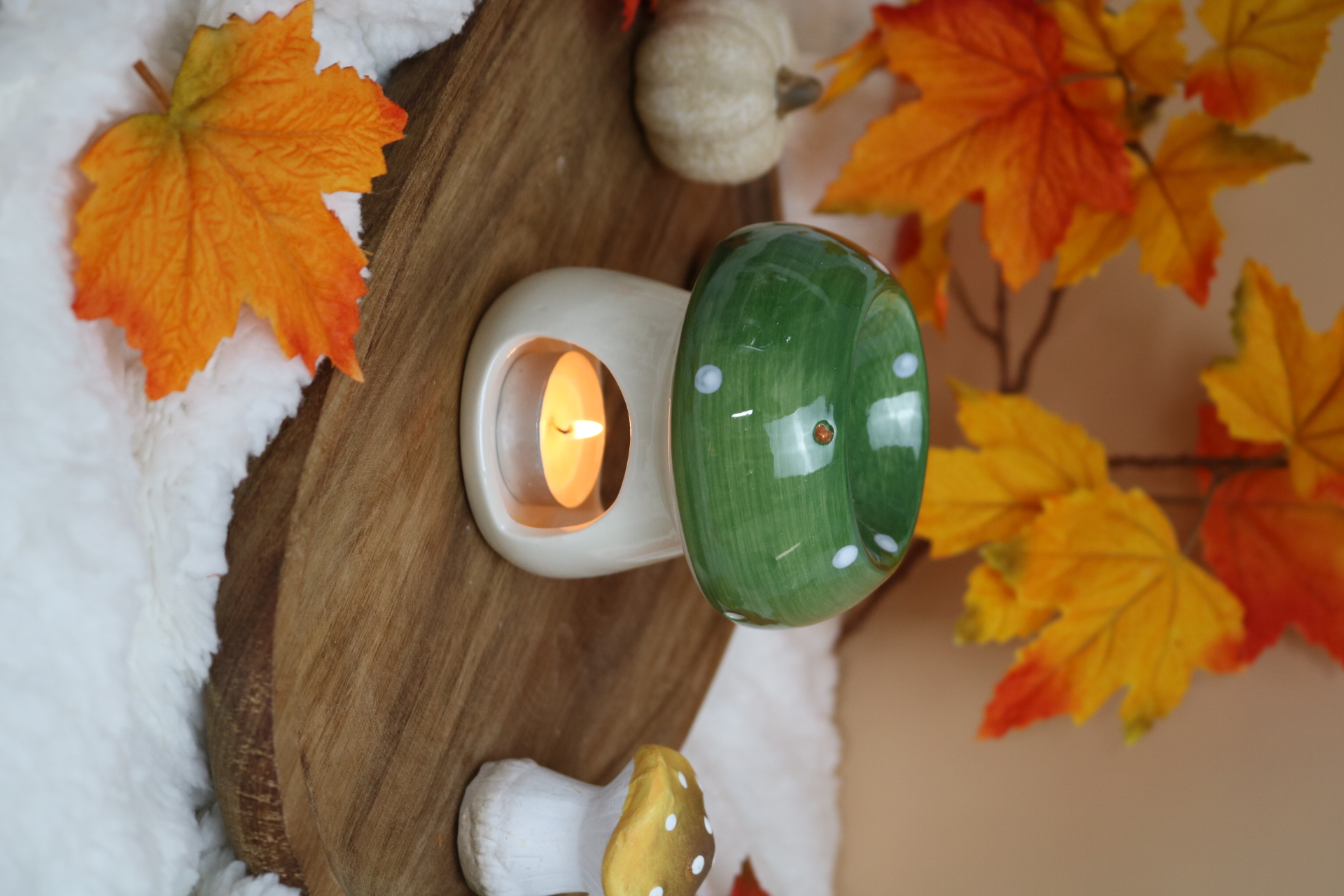 Brûleur à fondants - Champignon vert