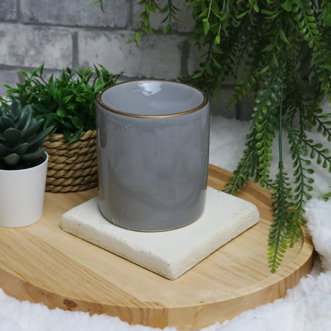 Brûleur à fondants - Gris et or