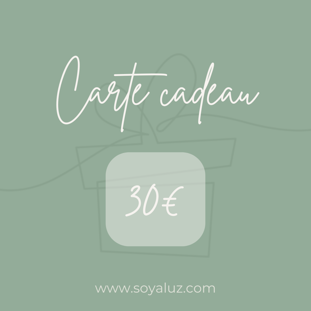 Carte cadeau 30€
