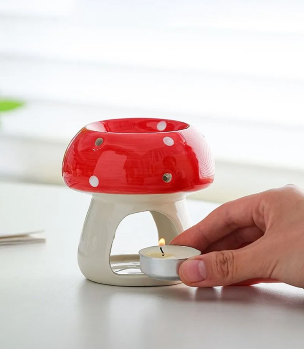 Brûleur à fondants - Champignon rouge