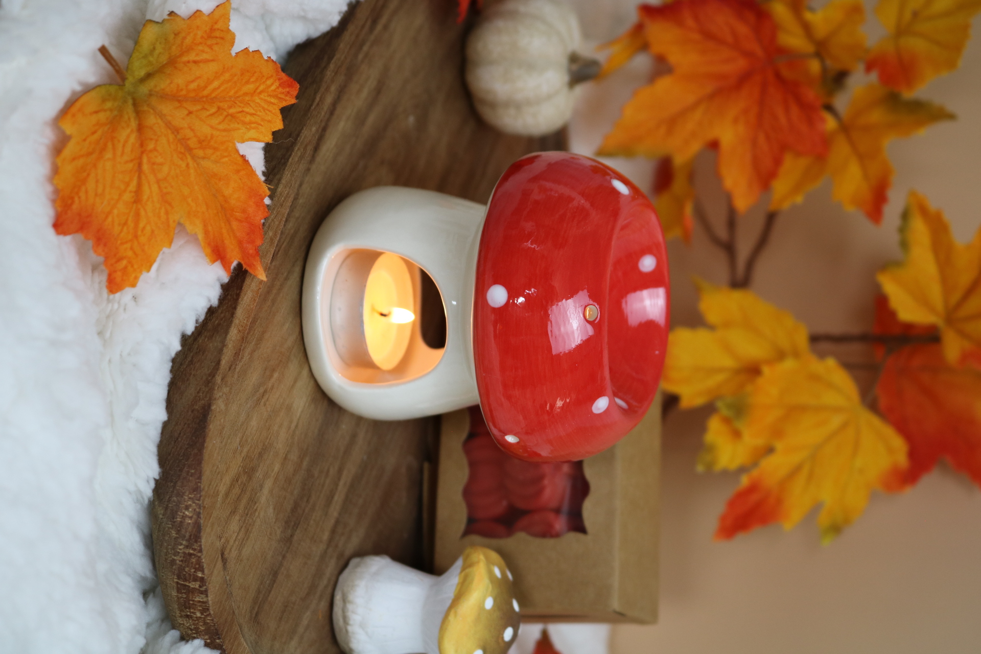 Brûleur à fondants - Champignon rouge