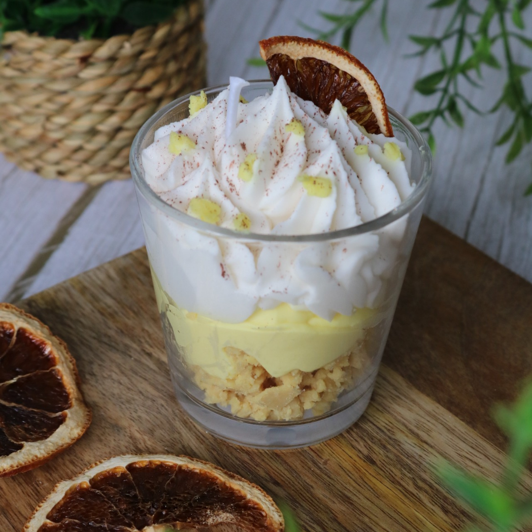 Bougie Gourmande - Citron meringué M