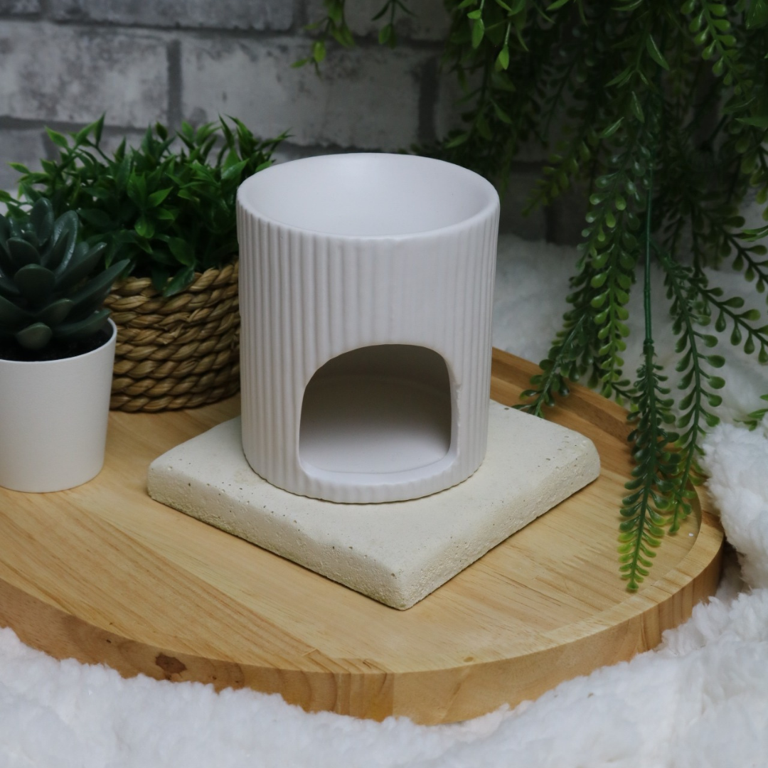 Brûleur à fondants - Cylindre blanc